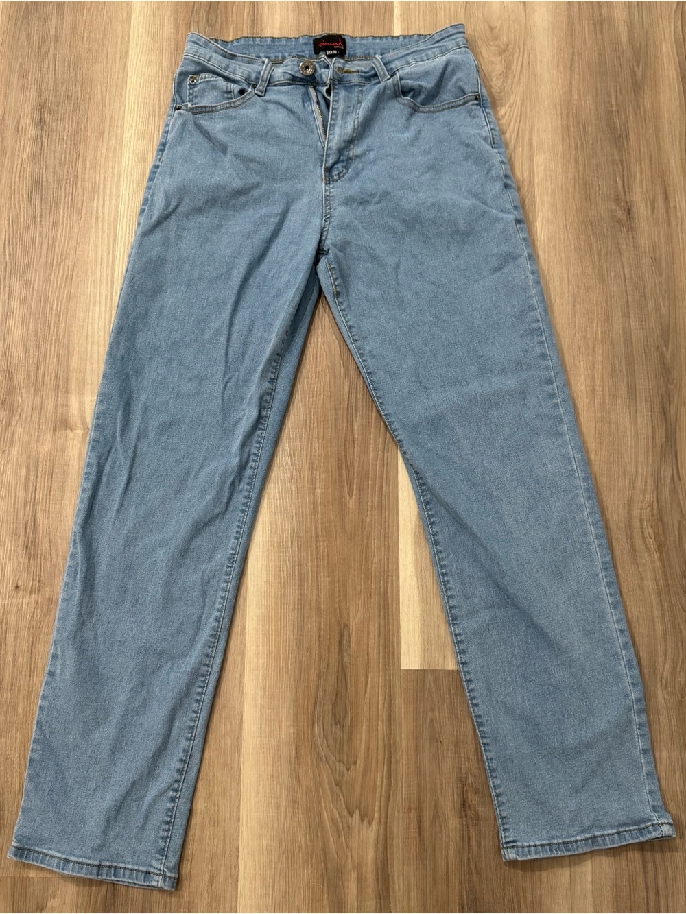 Diamond Supply Co. Men's Light Wash Straight Jeans Size 31X32 - Picture 1 of 6
